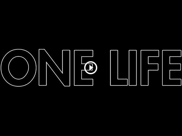 Видео my life. One Life. One Life картинка. Надпись лайф. One Life only обои.